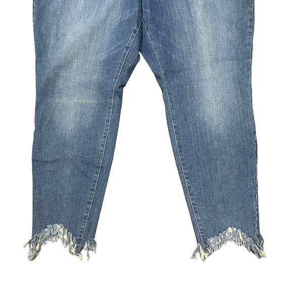 Lane Bryant 28 Super Stretch Signature Fit Skinny Jeans Mid-Rise Flex Waistband - Picture 5 of 16